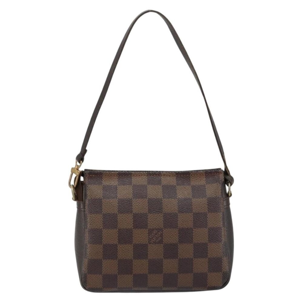 LOUIS VUITTON Damier Ebene Trousse Makeup Pouch N51982 LV Auth 146780 - Picture 2 of 16